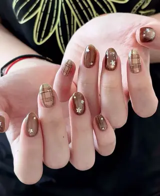 ネイル 小 雨のネイルデザイン