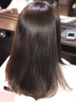 セミロング Agu hair Lazuli所属・松本 マサシのヘアスタイル