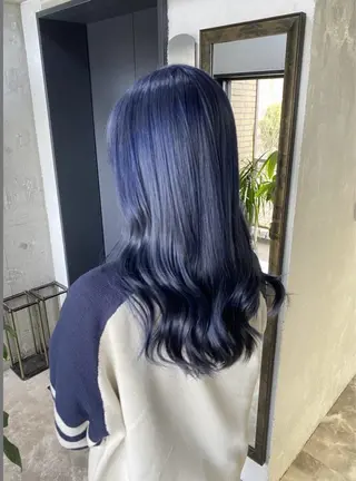 ロング カラー 髪質改善/ハイトーン MOLAのヘアスタイル