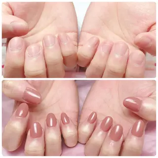 ネイル 深爪を断らない スカルプ高評価店のネイルデザイン