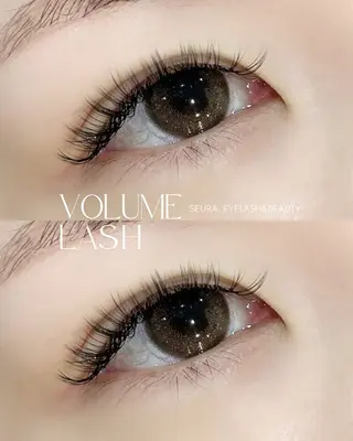 マツエク・マツパ SEURA. KISAのマツエク・マツパデザイン