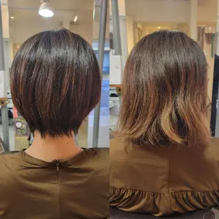 ショート パーマ coii コイ【原宿/表参道】のヘアスタイル