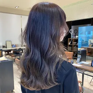 ロング カラー レイヤー/顔周り /透明感🩶高橋大のヘアスタイル