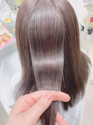 セミロング カラー パーマ ヘアアレンジ メンズ 🤍❄️水田 美雪❄️🤍のマツエク・マツパデザイン