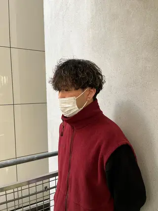 カラー パーマ メンズ 💠つたふうか/ 韓国/メンズヘア💠のヘアスタイル