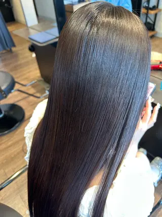 ロング パーマ 橋本 和弥のヘアスタイル