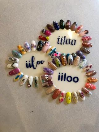 ネイル iiloo aromaworksのネイルデザイン