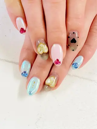 カラー ネイル KIREIE NAILSのネイルデザイン