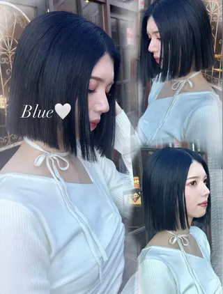 カラー Ly hair / nanoha🤍のヘアスタイル