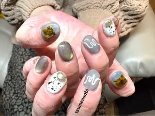 ネイル tsumeasobi所属・tsumeasobi 🪬macoのネイルデザイン