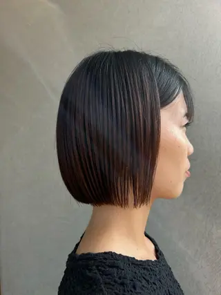 ショート 小柳津 友菜のヘアスタイル