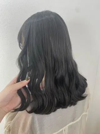 セミロング カラー 遠藤沙也加 /レイヤーカットのヘアスタイル