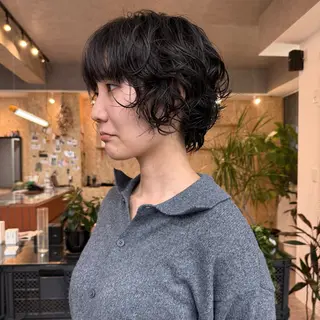 ショート パーマ JOULE'S（ジュール）所属・JOULE'S yumekaのヘアスタイル