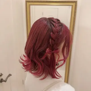 ミディアム ヘアアレンジ 練習モデルさん募集中 HONOKAのヘアスタイル