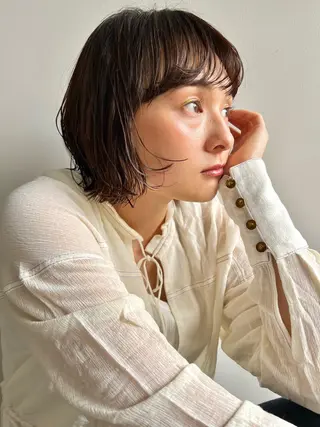 ショート knock所属・knock　國友 華乃のヘアスタイル