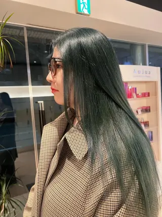 ミディアム リリカ🐈‍⬛ブリー チカラー/上永谷のヘアスタイル