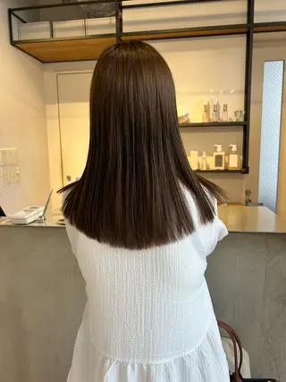 ロング FILMS銀座所属・FILMS Rinoのヘアスタイル