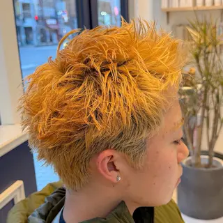 ショート メンズ 吉田 新平のヘアスタイル