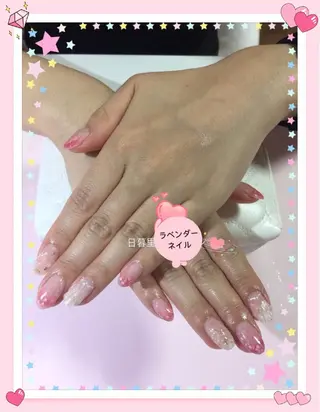 ネイル ラベンダー💖日暮里 ルル💖ネイルのネイルデザイン