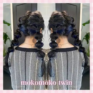 ロング ヘアアレンジ 💗ガーリーヘア🎀 saki💗のヘアスタイル