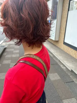 ショート W所属・小林 朋花のヘアスタイル