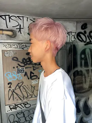 ショート カラー メンズ ショートボブ /綾華のヘアスタイル