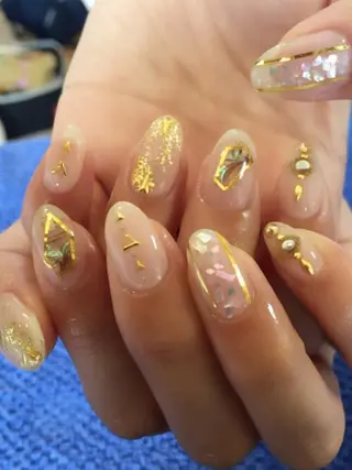 ネイル ツメトマツゲ .のネイルデザイン