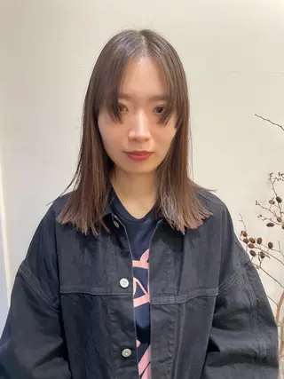 ミディアム カラー パーマ ヘアアレンジ メンズ tatsumi/ボブ ウルフ/レイヤーのヘアスタイル