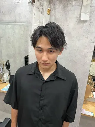 ショート メンズ 鹿児島 TSUBASAのヘアスタイル