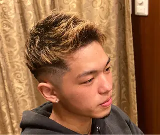 ショート メンズ 浅見 天翔のヘアスタイル