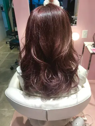 セミロング 所渉/韓国レイヤー /ウルフカットのヘアスタイル