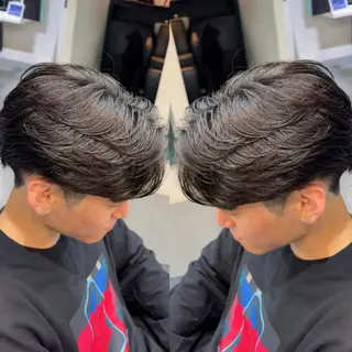 パーマ メンズ Aguhair dolce所属・すぐ予約可能⭕️ さかもとゆうきのヘアスタイル