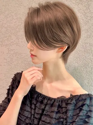 ショート レイヤー❣️縮毛矯正 川村利幸のヘアスタイル