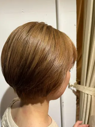 ショート カラー オブヘア　ウエスト店所属・鈴木夏季 お悩み相談/自由が丘のヘアスタイル