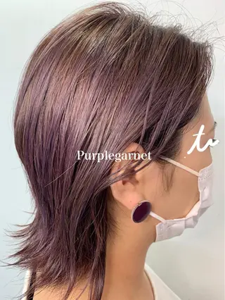 ミディアム エクステ＊美髪サロン KR2S河内長野店長のヘアスタイル