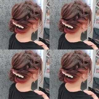 ミディアム ヘアアレンジ 🌷MAYU 🌷のヘアスタイル