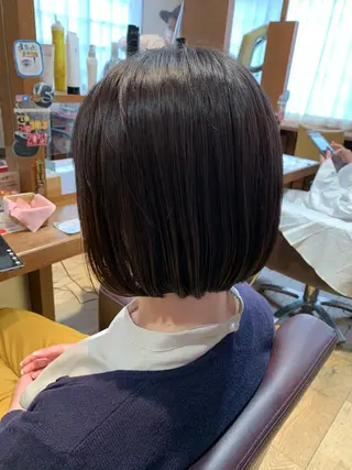 ショート カラー マツエク・マツパ Artist 藤﨑紘成のヘアスタイル