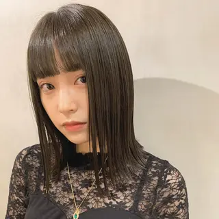 ミディアム 🍃透明感/デザイン 店長MASARU🍃のヘアスタイル