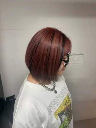 ショート tokute 中野真咲🐺のヘアスタイル