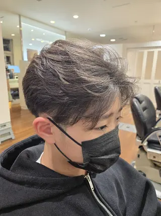 メンズ パーマ - ̗̀⋆͛ 東山 侑以🎮𓈒⋆͛のヘアスタイル