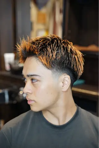 ショート 奥村 海大のヘアスタイル