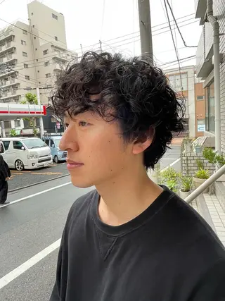 パーマ Riku 西荻窪/メンズカットのヘアスタイル