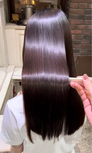 ロング 💖艶ダメージレス激 可愛カラーKAO💖のヘアスタイル