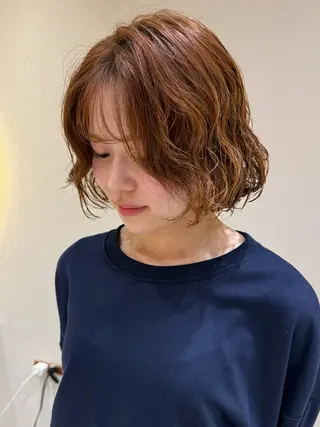 ショート 🩵縮毛矯正・ボブ 岩原朋也🩵のヘアスタイル