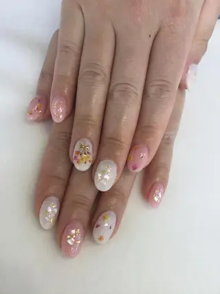 ネイル 💎🐰 saki. m 🐰💎のネイルデザイン