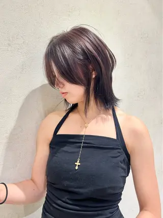 ミディアム 🤎透明感カラー／ レイヤー／Yuzuのヘアスタイル