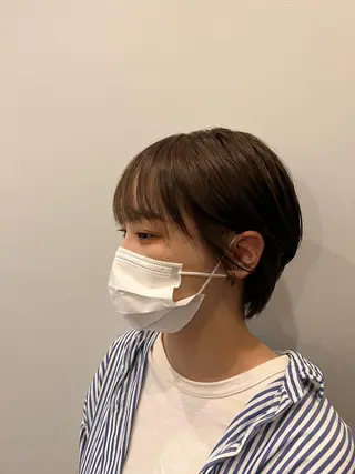 ショート カラー 大阪メンズパーマ /スパイキー/らいのヘアスタイル