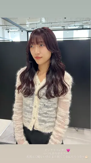 ロング カラー kimika🥑 メンズ/髪質改善のヘアスタイル