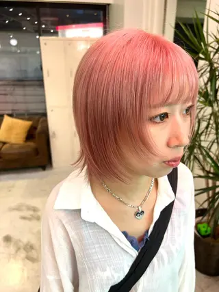 ミディアム 💥ウルフカット デザインあんな💥のヘアスタイル