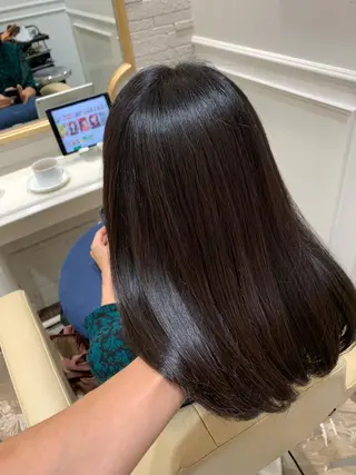 ロング 韓国ヘア×髪質改善 ⭐️谷遼平⭐️のヘアスタイル